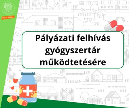 Pályázati felhívás gyógyszertár működtetésére