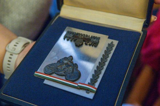 Költő Levente Árpádné kitüntetése