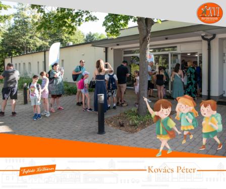 Elindult az önkormányzat nyári napközis tábora a János utcában.