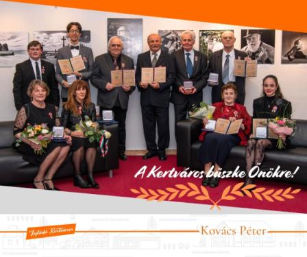 Díszpolgárok, XVI. kerületéért kitüntetettek, ifjú tehetségek