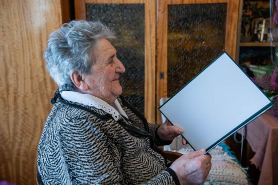 Sinka Sándorné ünnepelt