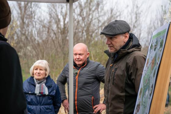 ültetés a Csobaj-bányában