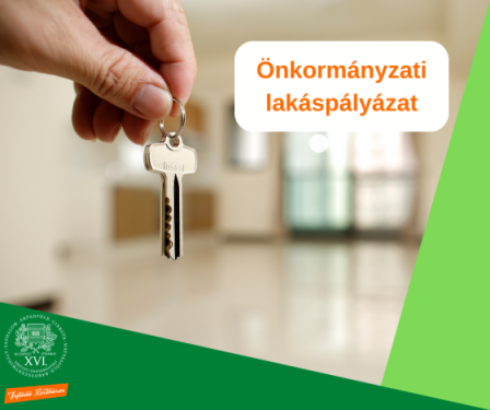 önkormányzati lakáspályázat - egy kulcs, egy kéz, egy lakás