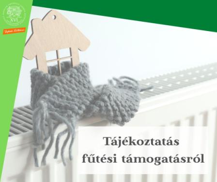 Tájékoztató fűtési támogatásról